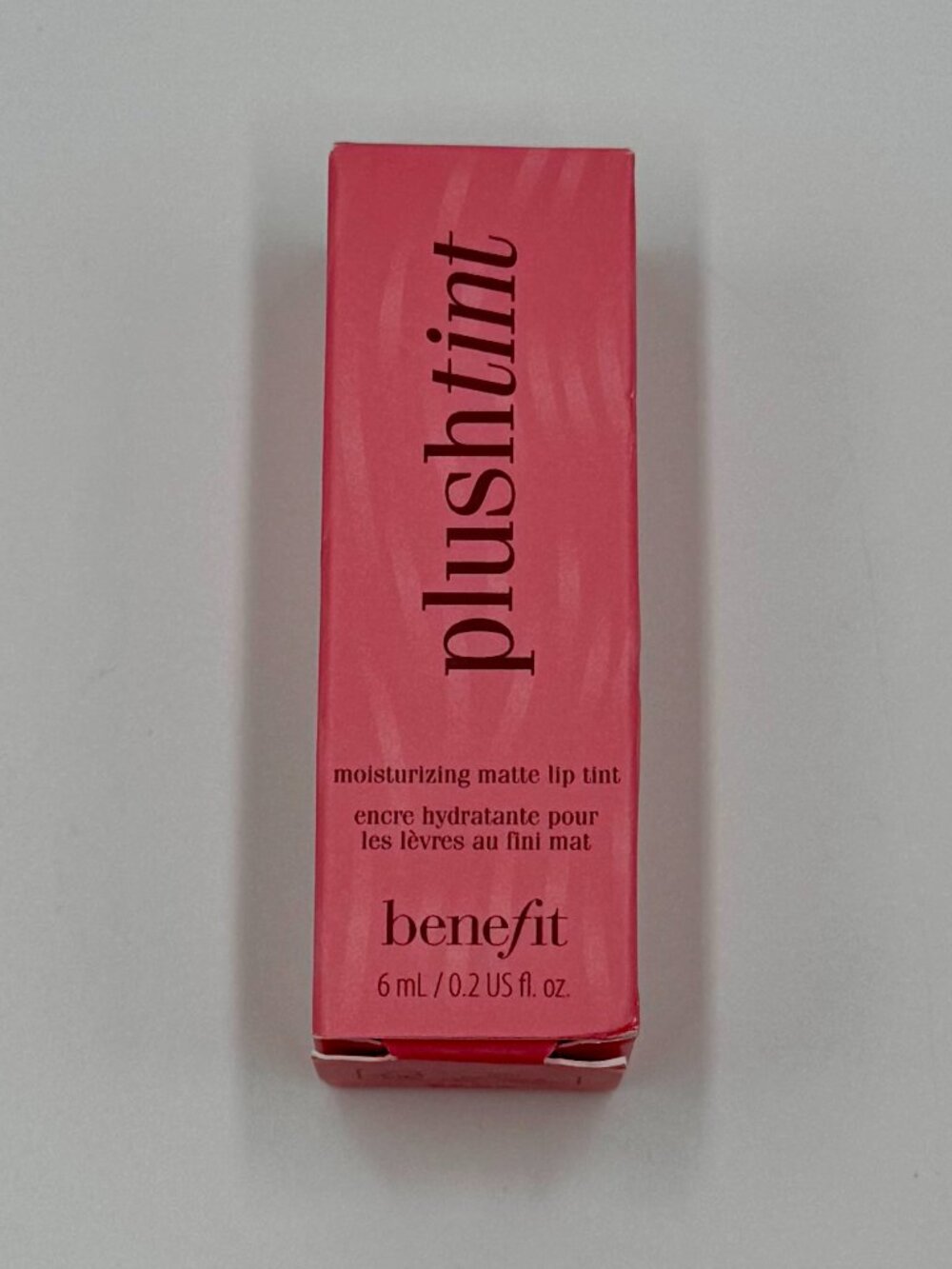 Benefit Plush Lip Tint 02 Cream Puff